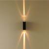 Nueva lámpara de pared LED para exteriores, impermeable, iluminación de pared para pasillo, iluminación exterior de aluminio