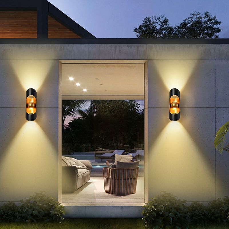LED Wandkandelaar Binnen Gangwandleuchte luz nocturna lámpara de pared LED nórdica 6W impermeable al aire libre jardín patio balcón