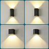 5W 12W IP65 aplique de pared led para exteriores aplique de pared led para exteriores apliques de pared para exteriores apliques de pared para exteriores modernos apliques para exteriores