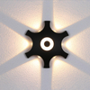 Lámpara de pared Led 2023 de aluminio para exteriores IP65, luz de pared impermeable hacia arriba y hacia abajo para el hogar, escalera, dormitorio, cabecera, baño, pasillo, iluminación