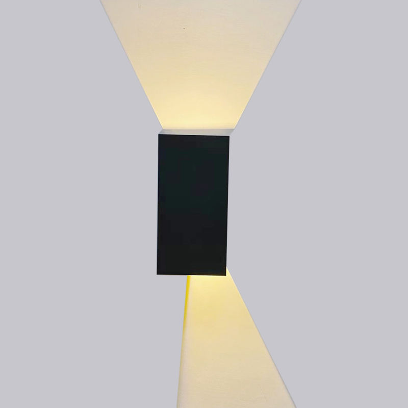 Lámpara de pared Tuya de 9W, novedad de 2023, Control de aplicaciones, iluminación inteligente para exteriores, luz acrílica montada en la pared, lámparas de pared inteligentes Led, candelabro