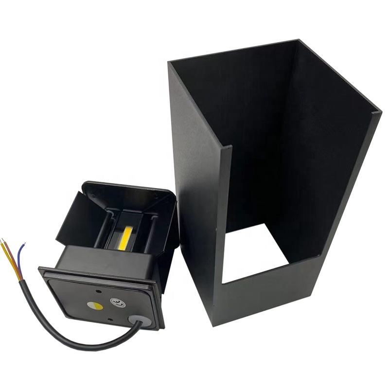 Lámpara de pared Rectangular de 12 W, aplique de pared led, lámpara de pared para exteriores, luces de pared led, lámpara de pared led