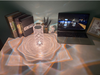 Lámpara de mesa Led hecha en fábrica, luz nocturna, lámpara de mesa acrílica rosa, luz de escritorio con precio de fábrica de alta calidad