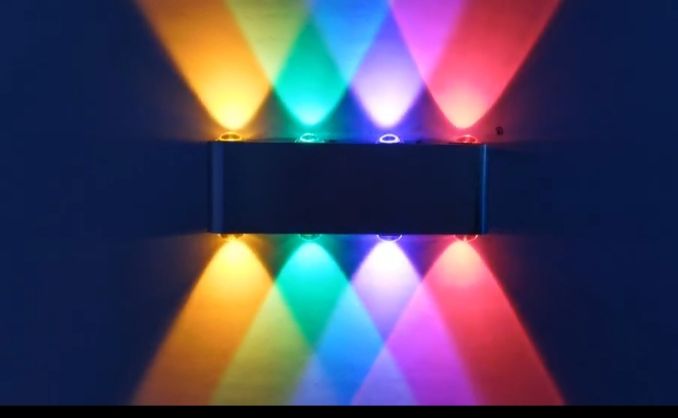 Luz de paso empotrada de aluminio Luz de pared de escalera Led 3w Interior Negro Luminoso Lámpara de cuerpo blanco Artículo de potencia Chip de iluminación