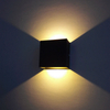 Aplique COB de 6W, pasillo de aluminio moderno, 3000K + iluminación, luz LED de pared, lámpara interior, luces de proyección Industrial para interiores