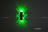 Fokison (componentes electrónicos) accesorio de iluminación lámpara colorida aplique de pared Led cuadrado para luces de barra led para el hogar