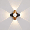 Luz de pared LED Montaje en pared Dormitorio moderno Lujo Vintage Exterior Lámpara de pared LED para exteriores Lámpara Dinding Up And Down Garden Light
