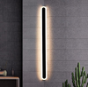 Lámpara de pared de aluminio para interiores de tira larga Simple moderna Hagood, lámpara de pared impermeable para exteriores, carcasa, superventas