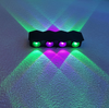 Lámpara de pared con personalidad nórdica, Fondo de sala de estar Led Simple, lámpara de pared redonda, iluminación de pasillo de Hotel, forma de diamante