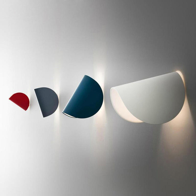 Lámpara de pared giratoria Lámpara de pared led moderna Lámpara de pared minimalista Sala de estar italiana Lámpara de pared de hotel de arte giratorio creativo Lámpara de pared de noche de dormitorio nórdico