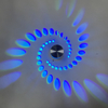 Lámparas de decoración de fondo de círculo simple, luces de pared LED RGB modernas para sala de estar, dormitorio, mesita de noche, pasillo, pasillo, iluminación interior