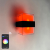 2023 lámpara de pared inteligente LED lámpara de pared inteligente IP65 impermeable colorida lámpara de pared decorativa de moda Tuya