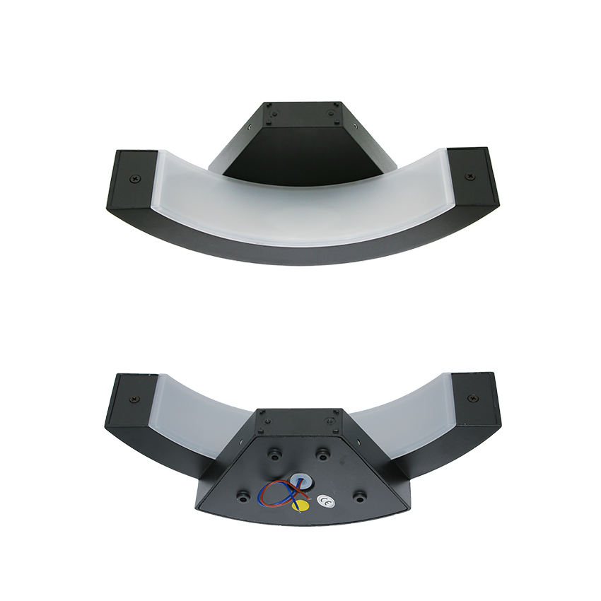 Lámpara de pared Led con Sensor moderno de 18w para exteriores, resistente al agua, para puerta delantera, jardín, porche, luz de pared, iluminación de pared interior moderna, sensor de luz