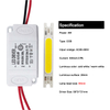 Fuente de alimentación 12V 10W 20W 25W 30W 36W 50W 60W 80W 100W 120W 150W 250W Transformador Controlador LED resistente al agua OEM IP67 a prueba de agua