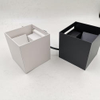 Estilo industrial AC85-265V Impermeable IP65 Haz ajustable Aluminio Exterior LED Cubo Luz de pared impermeable