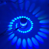 Agujero en espiral RGB LED Luz de pared para interior Hogar Decorar Luces de noche de lujo Luz de techo Loft Muebles de moda