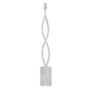 Decoración moderna de la casa Forma de onda Aluminio Arriba Abajo Lámpara de pared LED Luz de pared LED para interiores Luz de guirnalda de vacaciones