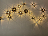 Luz de montaje en pared impermeable negra moderna, aplique de pared de aluminio, 2 luces, decoración de luz de pared para exteriores para jardín hacia arriba y hacia abajo