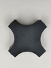 Nueva lámpara de pared exterior LED 12W Cross Star 4 iluminación lateral impermeable IP65 para decoración de jardín