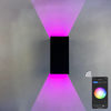 Lámpara de pared RGBW que cambia de Color, LED regulable para cabecera, iluminación ambiental IP65, candelabro de pared, aplicación Tuya, WIFI, Control, fiesta, decoración interior