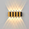 NUEVO Exterior a prueba de agua Moderno Montado en la pared Lámpara LED Luz de pared LED Soporte de aplique para exteriores Luces de pared para el hogar Luz de escalera Apliques para exteriores