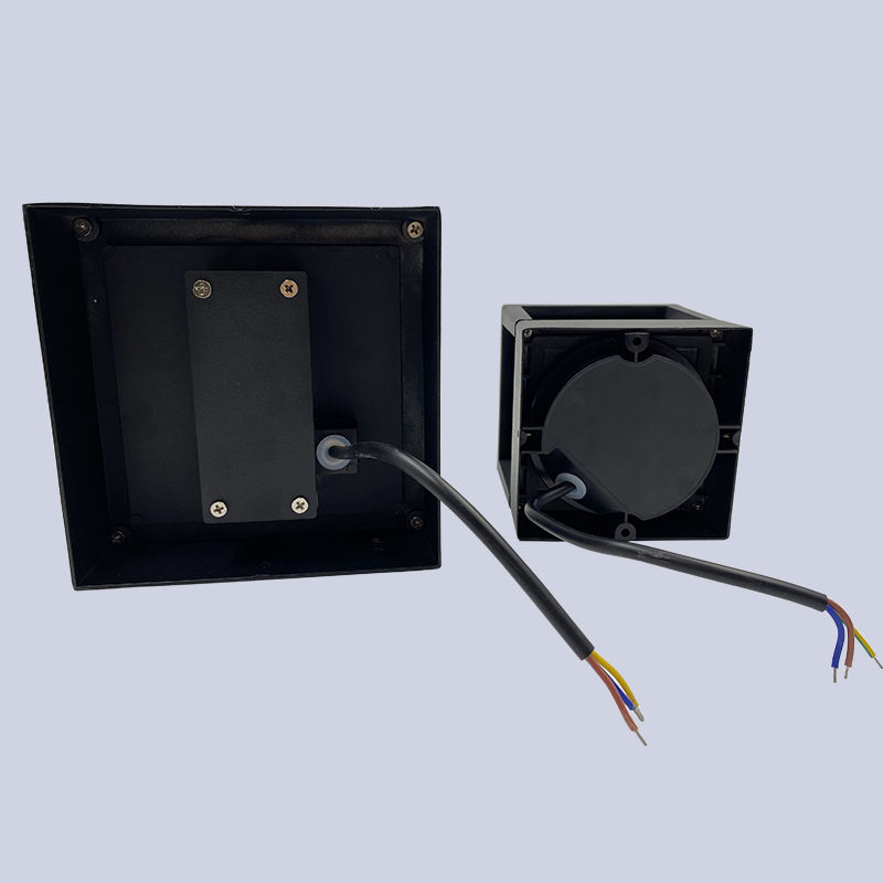 2023 Nueva aplicación Tuya Lámpara de pared inteligente LED Cubo inteligente IP65 Lámpara de pared decorativa de moda colorida a prueba de agua