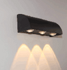 Precio de fábrica de la luz de la pared del jardín de las lámparas del patio de la lámpara de pared de IP65 LED de la prenda impermeable al aire libre simple moderna de 3W