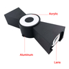 6W Led impermeable al aire libre arriba y abajo iluminación jardín forma de cuerno IP65 lámpara de pared de loft al aire libre led aplique de pared moderno