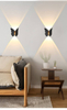 Lámpara de pared LED de 6W con forma de mariposa para exteriores, lámpara de pared impermeable IP65 para decoración de jardín, luz de soporte para pasillo