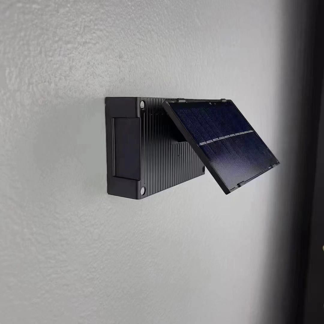 arriba y abajo IP65 6LED Lámpara solar Carga solar Lámpara de pared solar IP65 Luz de pared exterior impermeable para decoración de jardín