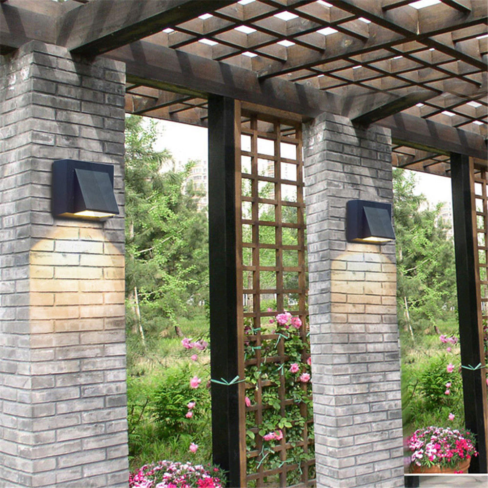 Iluminación LED para exteriores de 5W, lámpara de pared resistente al agua, luz Led de pared moderna de aluminio hacia arriba y hacia abajo, luz Exterior para jardín, patio, porche