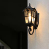 Lámpara de pared impermeable de estilo europeo, puerta de Villa de jardín, patio exterior, balcón, lámpara de pared Exterior, luz Retro antigua de Roma