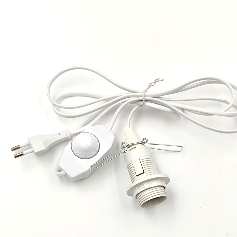 Portalámparas, Base de lámpara para bombilla E14 AU/EU/US, garantía de enchufe 301, interruptor de atenuación, lámpara de sal del Himalaya, enchufe de cable especial de 0,35mm
