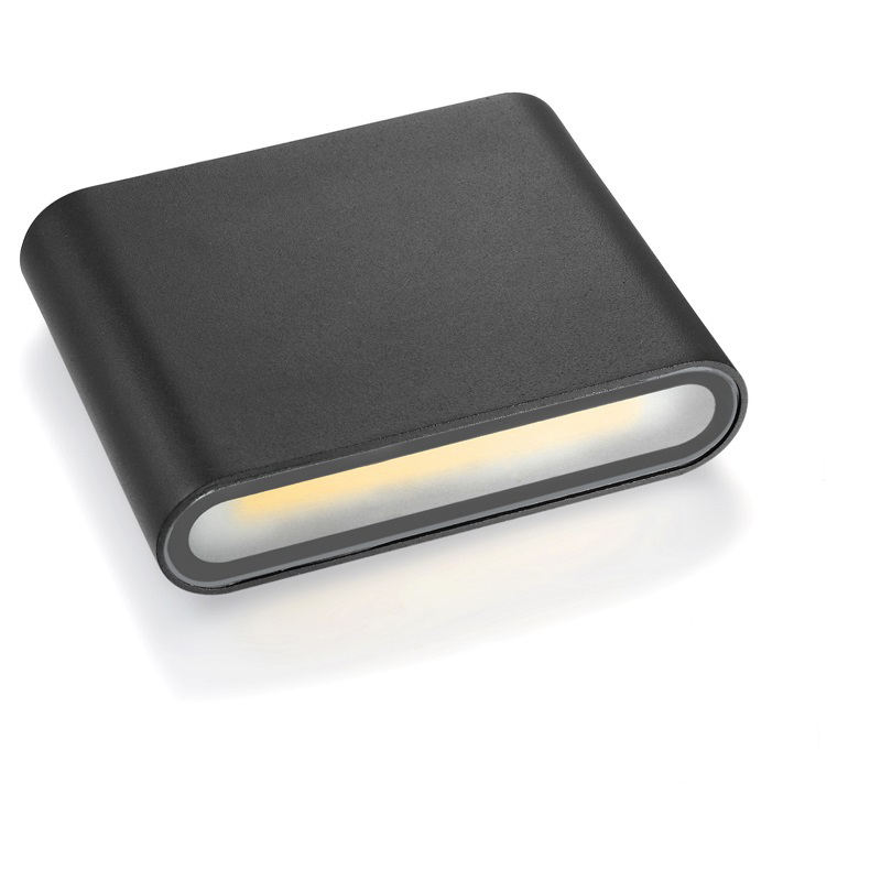 12W IP65 Iluminación exterior Lámpara de pared moderna Lámpara de pared LED impermeable para interiores Luz de sala de estar Luz de pared led cuadrada