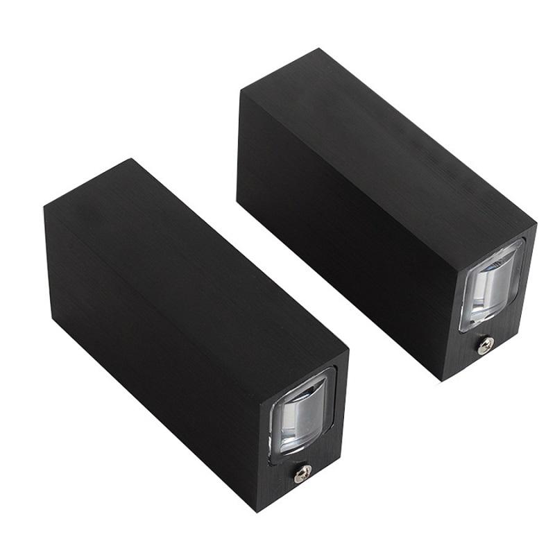 Lámpara de pared moderna de tamaño pequeño y grande de 6W, iluminación exterior, lámpara LED impermeable para interiores, sala de estar, pasillo, parque, paisaje, jardín