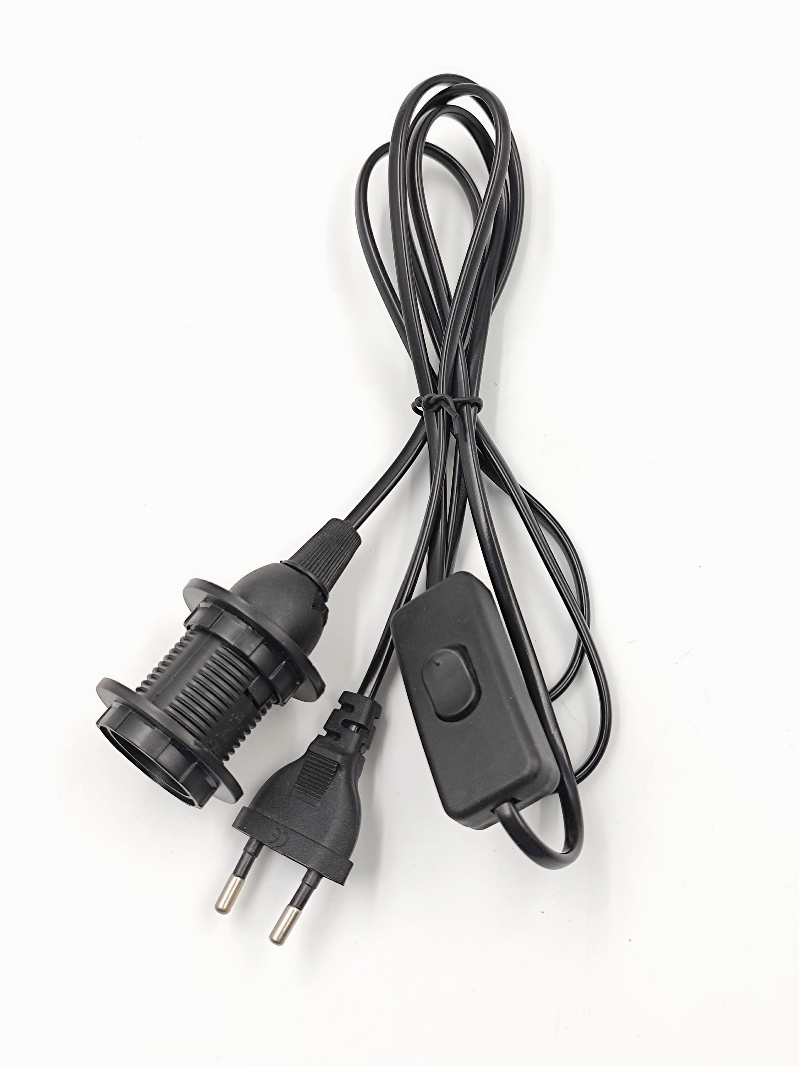 Enchufe de lámpara de sal del Himalaya enchufe de cable eléctrico EU AU US enchufe 303 interruptor 301 interruptor regulable E14 E27 portalámparas