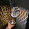 Fancy Night Lights Led Night Light Diseñador italiano Lámpara de mesa de cristal Moda moderna Carga USB Regalo romántico Night Light Flower LED Table Light Fixture