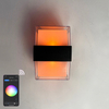 Tuya Graffiti aplicación inteligente Control RGBW cambio de Color iluminación exterior impermeable IP65 jardín inteligente Wifi LED lámpara de pared