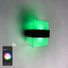 Tuya Graffiti aplicación inteligente Control RGBW cambio de Color iluminación exterior impermeable IP65 jardín inteligente Wifi LED lámpara de pared