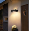 Luz Solar impermeable Led luz exterior lámpara de luz solar para jardín calle paisaje balcón decoración Solar lámpara de pared al aire libre