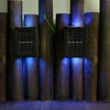 Luz colgante decorativa de jardín inteligente para exteriores, resistente al agua, hacia arriba y hacia abajo, luz de pared Solar Led luminosa