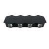 4W 6W 8W Nueva carcasa negra Carcasa blanca IP65 Impermeable Exterior LED Aplique de pared Luces hacia arriba y hacia abajo Luz montada en la pared