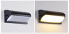 Lámpara de pared Led de aluminio para exteriores IP65, resistente al agua, luz de pared hacia arriba y hacia abajo para el hogar, escalera, dormitorio, cabecera, baño, pasillo, iluminación