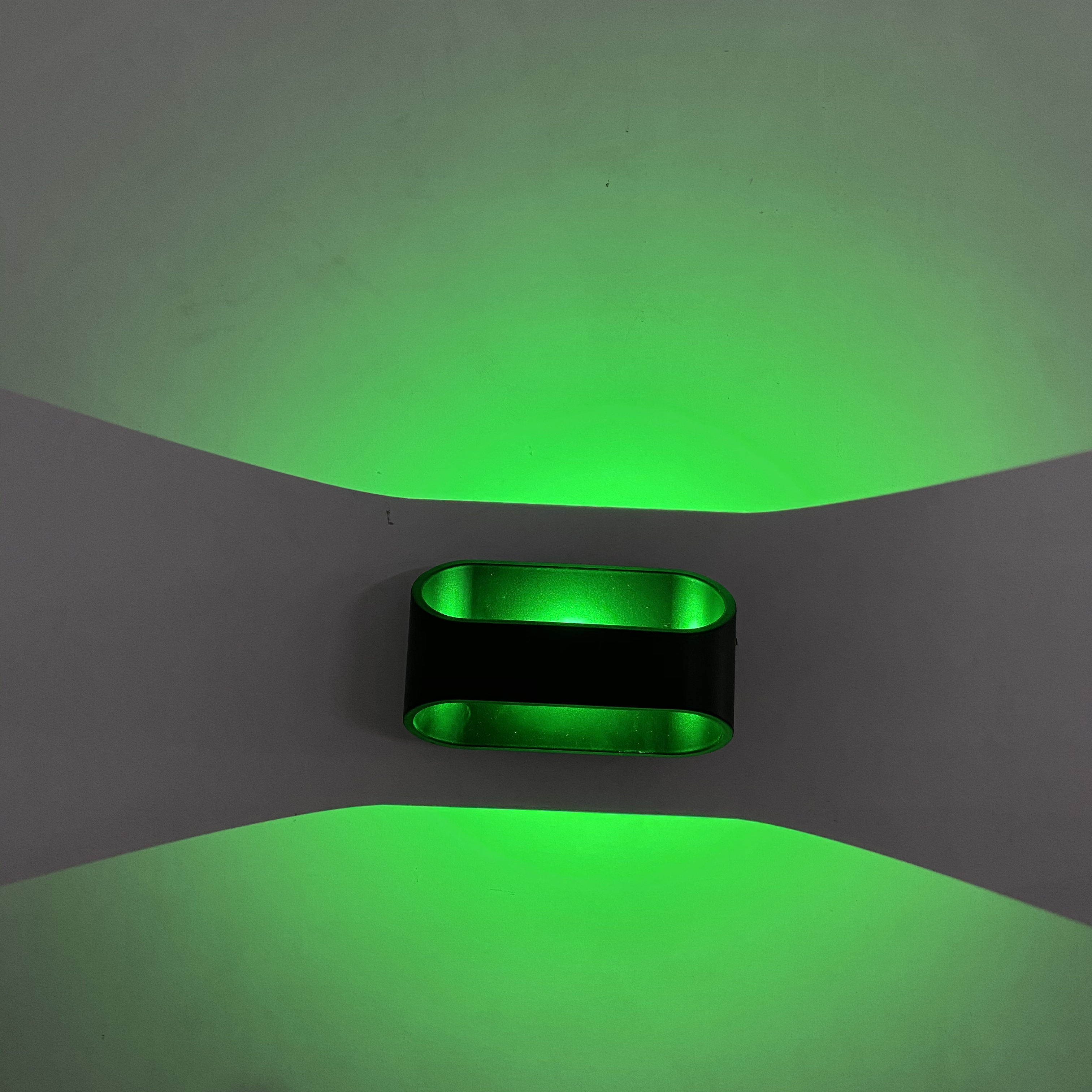 Lámpara de pared RGB de 5W, lámpara interior de arriba y abajo, color diy con controlador, luz de pared interior, lámpara de pared RGB, luz de sala de estar interior