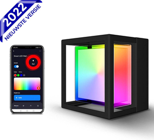 Moderna lámpara de pared LED RGB de 10 W para interiores, lámpara de pared decorativa hacia arriba y hacia abajo, aplique de pared colorido para dormitorio, luz de pared con mando a distancia