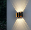 Nueva lámpara de pared LED impermeable para exteriores, balcón interior, porche de aluminio, candelabro de jardín, lámpara de pared para Villa, luminaria