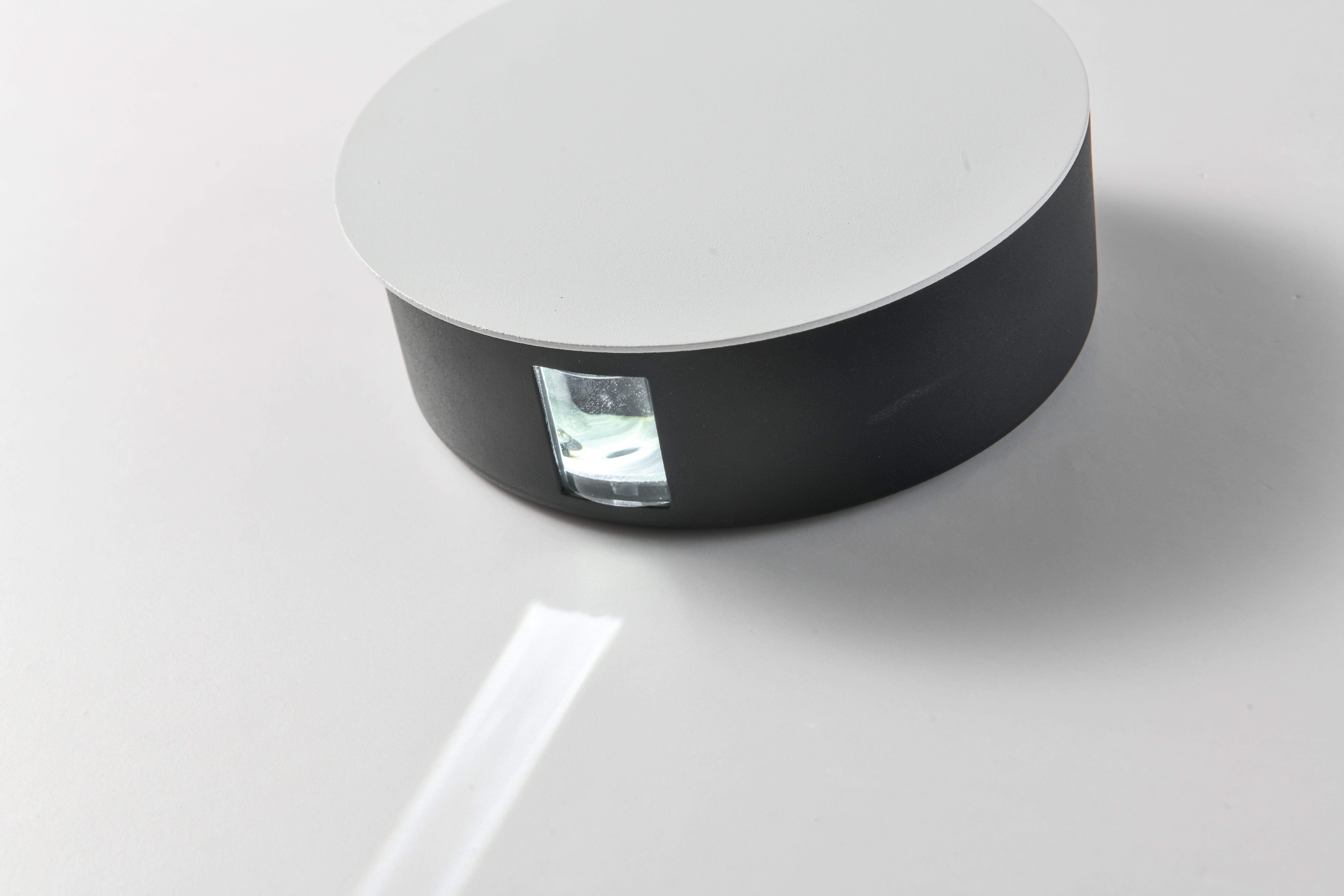 6W LED Lámpara de pared para interiores Lámpara de pared circular Lámpara de pared con control remoto luminoso de cuatro lados Lámpara de pared Decoración Luz Blanco cálido / Luz blanca fría Dormitorio Sala de estar 