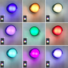 9W al aire libre Tuya Wifi LED lámparas de pared inteligentes cubo RGB aplicación regulable Sconce impermeable jardín Alexa Google Home pared luz AC85-265V