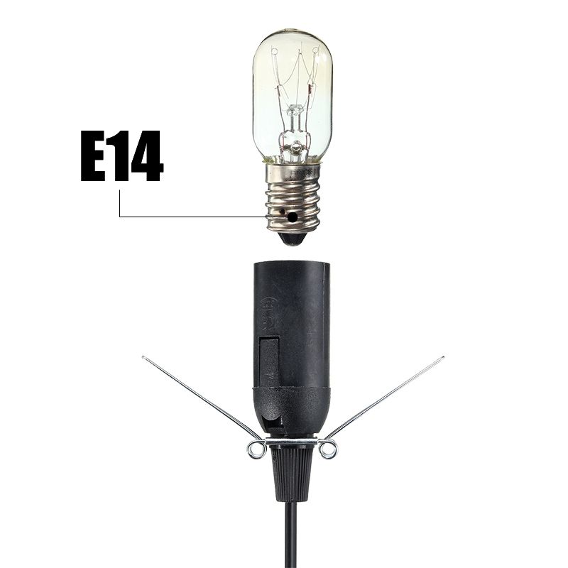 Portalámparas colgante europeo con enchufe de base E14 con interruptor de encendido y apagado, enchufe de la UE, extensión de cable vintage, base de bombilla e14