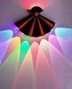 Luz LED impermeable para exteriores a prueba de humedad, lámpara de pared IP65, patio, jardín, hogar, sala de estar, luces decorativas